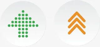 时尚置顶按钮免抠