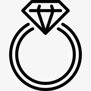 订婚戒指图标免抠
