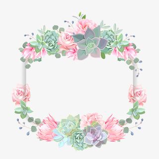 花环装饰素材图案免抠