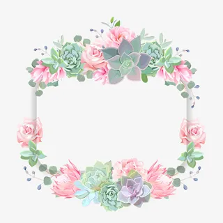 花环装饰素材图案免抠