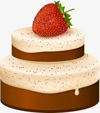 草莓蛋糕免抠
