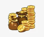 UI设计常用游戏 手游 金币素材免抠
