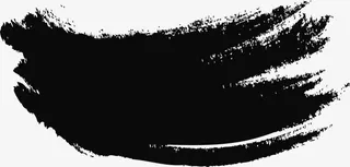 中国风水墨笔刷免抠