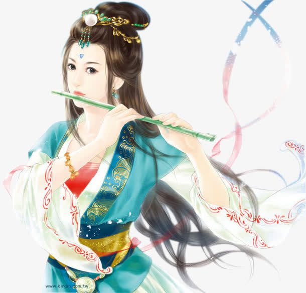 古代美女免抠