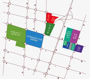 矢量房地产区位图免抠 矢量房地产区位图免抠
