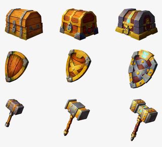 UI游戏设计物品图标免抠