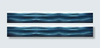 蓝色梦话设计纯净免抠