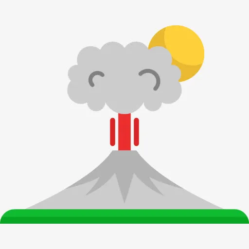火山图标免抠