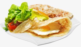早餐杂粮鸡蛋煎饼免抠