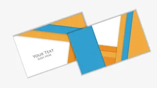 装饰卡通扁平化科技催乳师名片免抠