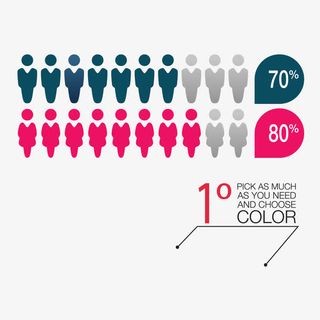 男女比例素材免抠