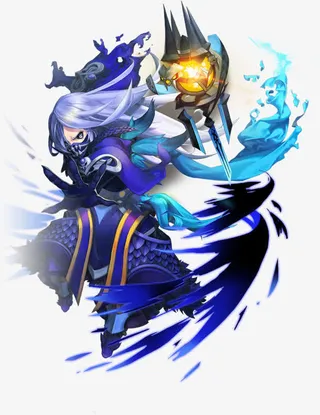 男性卡通灯笼战士形象免抠