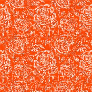 红色玫瑰花底纹图片免抠