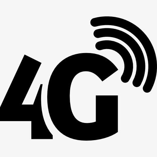 4G手机连接符号图标免抠