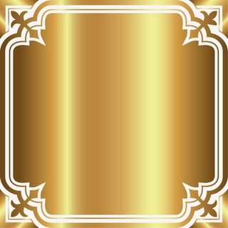 奢华金色卡片免抠
