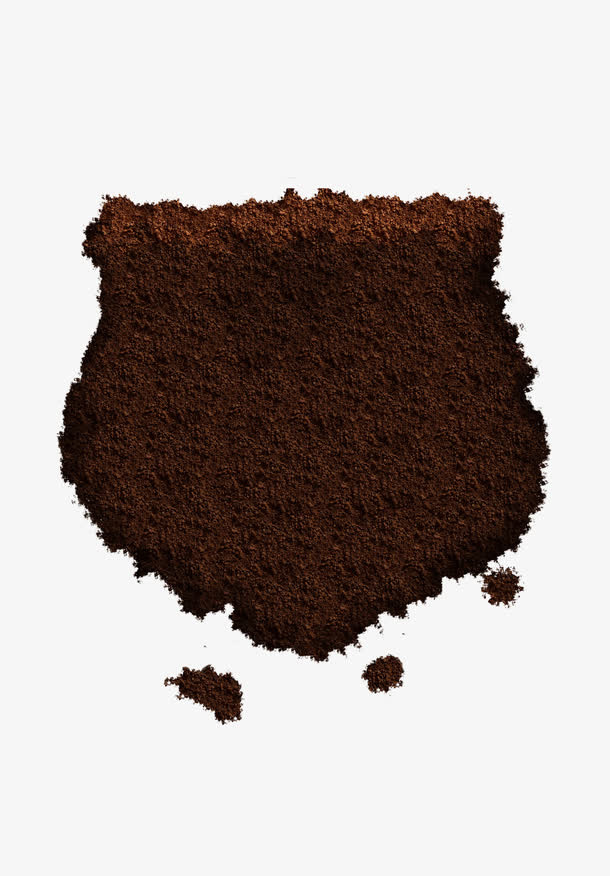 褐色松软土壤素材免抠