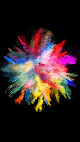 绚丽烟雾碰撞H5背景图高清