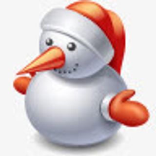 卡通雪人装饰免抠