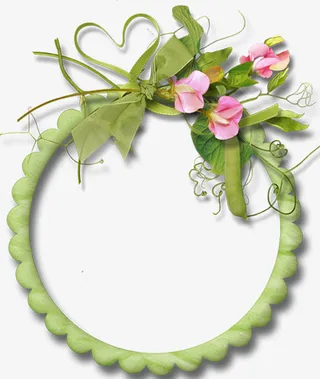 藤蔓 边框 花草免抠