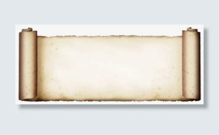 古代画轴免抠