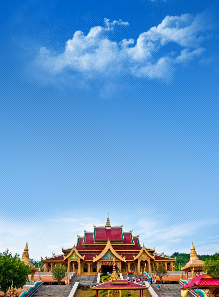 旅游城市背景高清