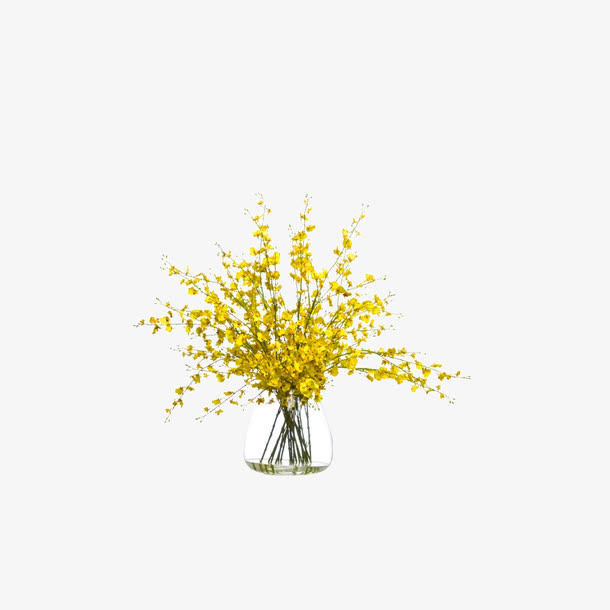 欧美流行插花 绿植物 鲜花软装免抠
