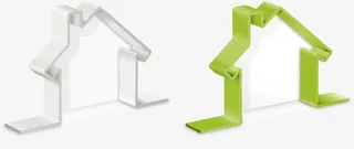 房子卡通形状免抠