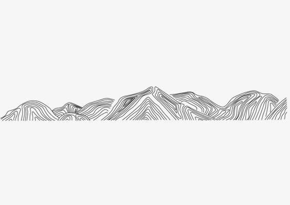 创意山峰免抠