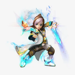 创意合成光效人物免抠