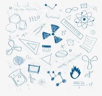 矢量手绘卡通教育免抠