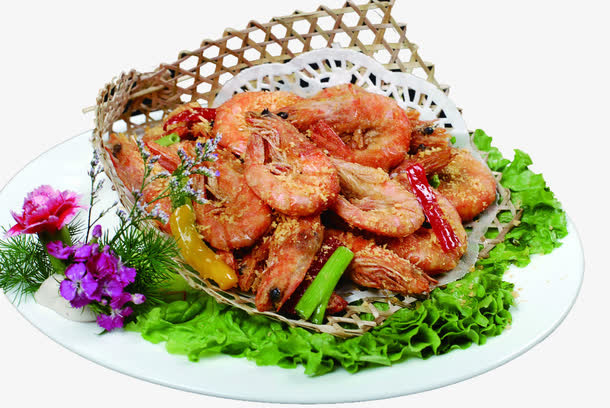 椒盐小海虾免抠