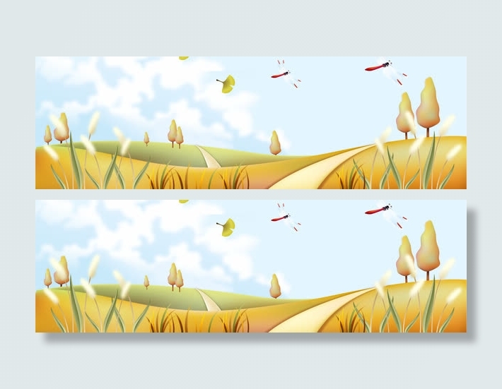 banner  清新风格 背景