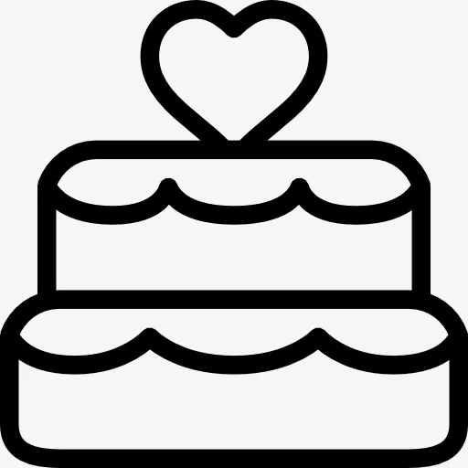 结婚蛋糕图标免抠