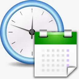 应用系统中time Icon免抠