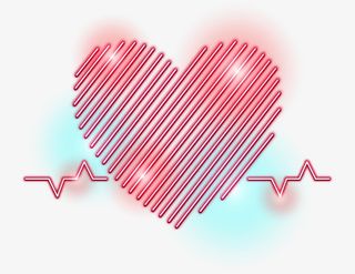 情人节美丽红色爱心免抠