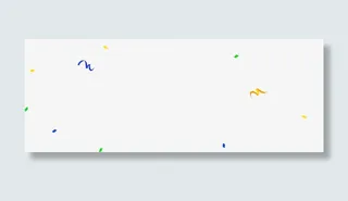 彩带礼花碎纸漂浮素材免抠