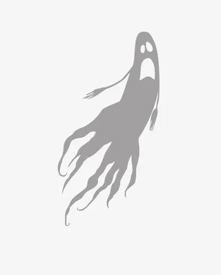 漂浮鬼魂元素免抠