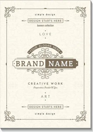 花纹欧盟有机认证免抠