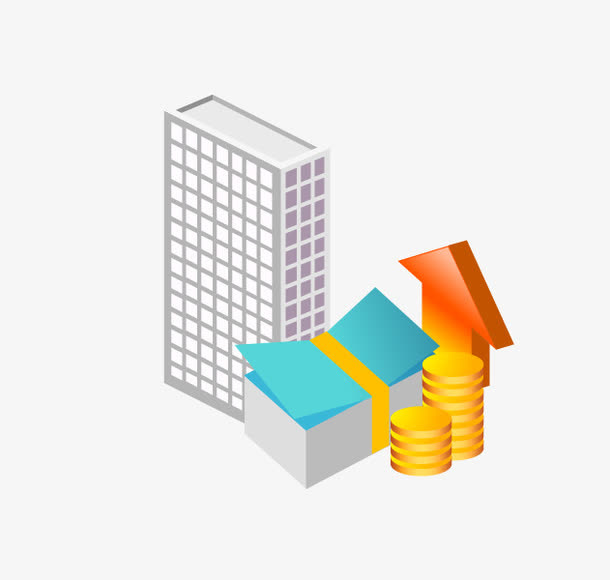 卡通矢量金融素材免抠