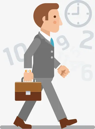 创意上班族免抠