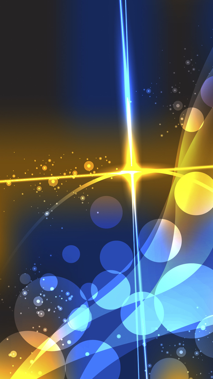 彩色炫彩光影H5背景高清