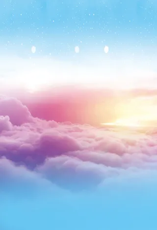 彩云温馨爱情背景高清