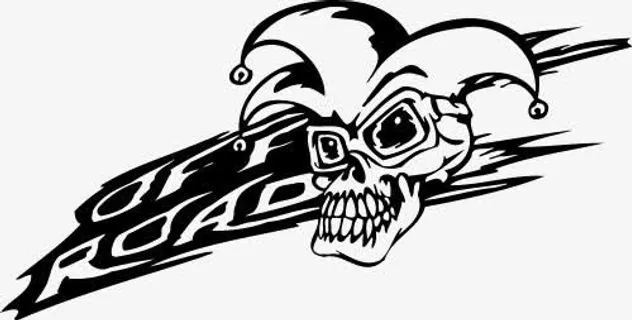 创意骷髅纹身免抠