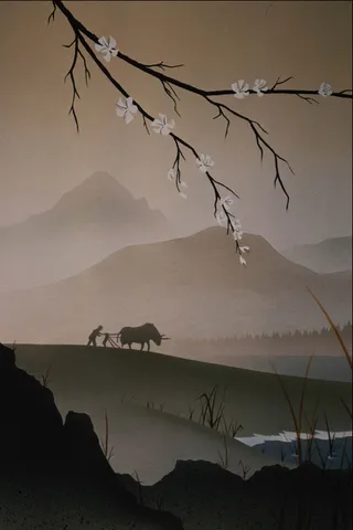 古朴海报背景图高清