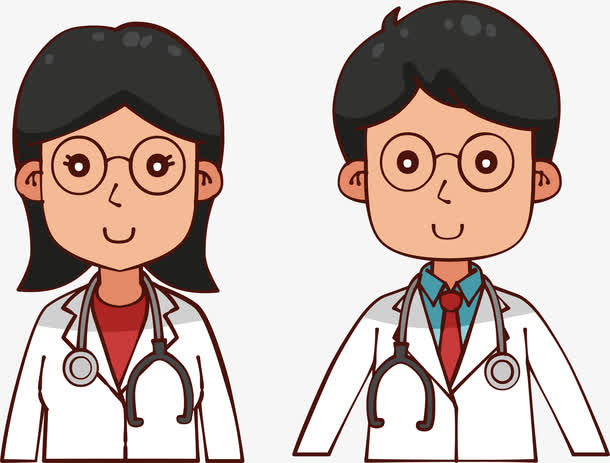 卡通医生人物形象免抠
