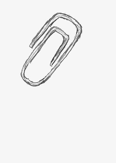 素描扣针免抠