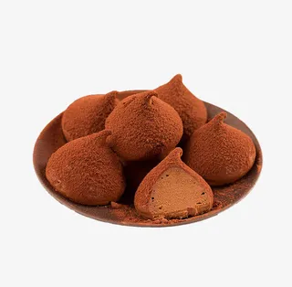 黑松露形巧克力免抠