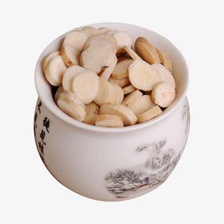 一盅白芍中药素材免抠