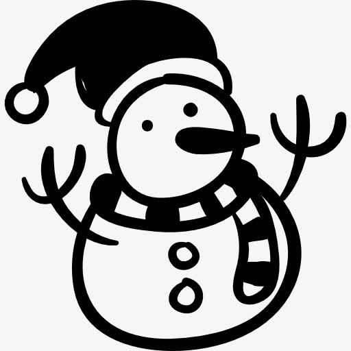 雪人图标免抠