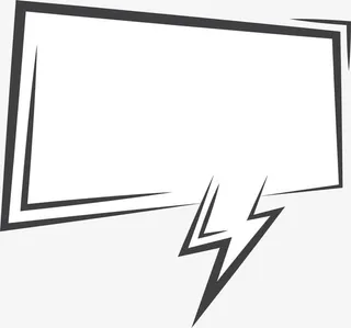 矩形框对话框免抠